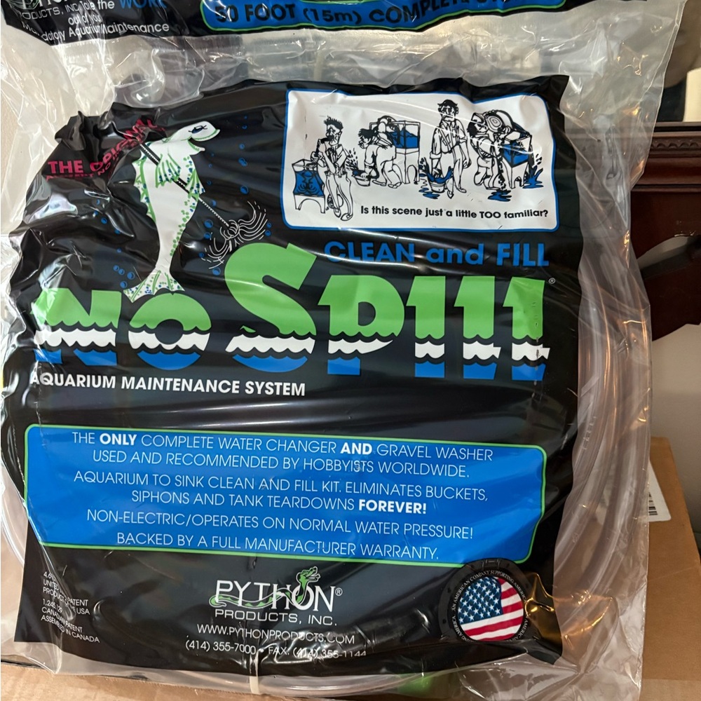 Python No Spill Aquarium Maintenance System